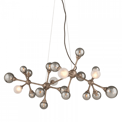 Corbett Element Linear Chandelier Bronze