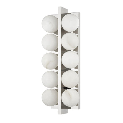 Corbett Emille Wall Sconce Polished Nickel