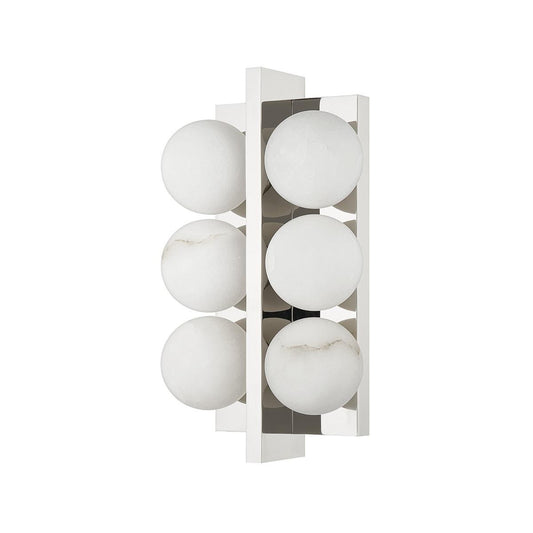 Corbett Emille Wall Sconce Polished Nickel