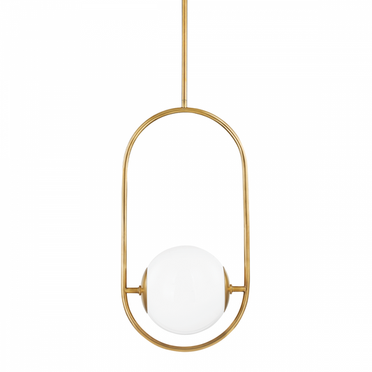 Corbett Everley Pendant Brass