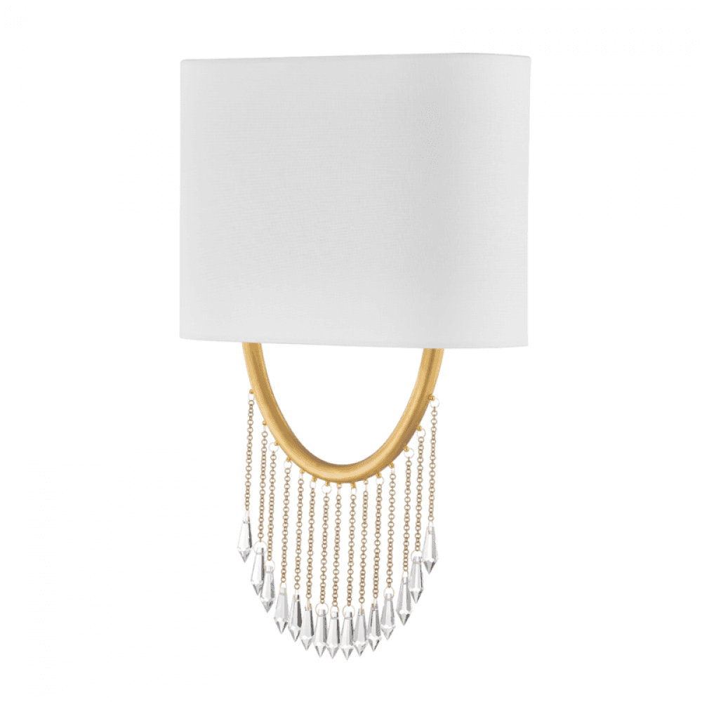Corbett Francesca Wall Sconce Brass
