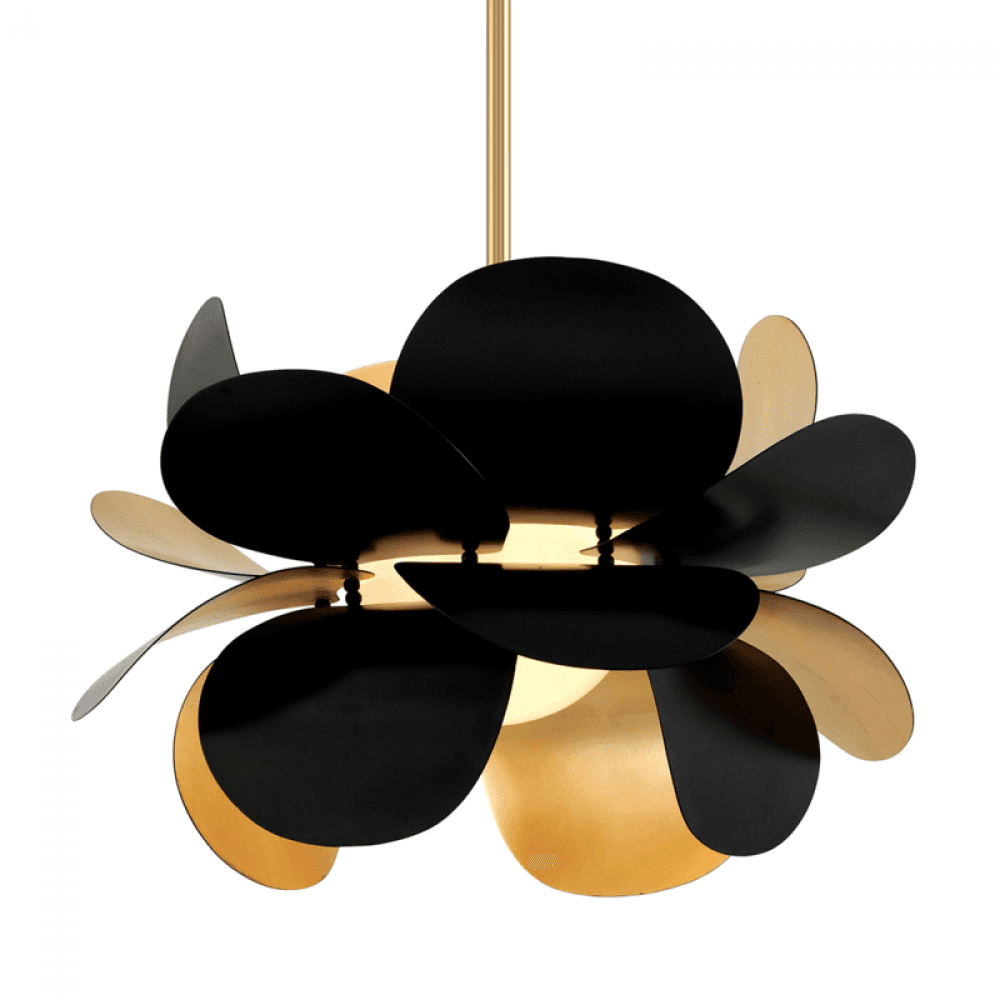 Corbett Ginger Pendant Black