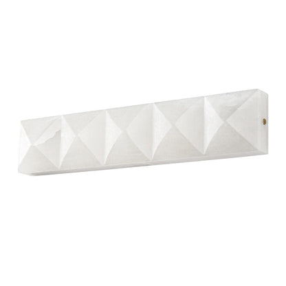 Corbett Gypsum Wall Sconce Brass