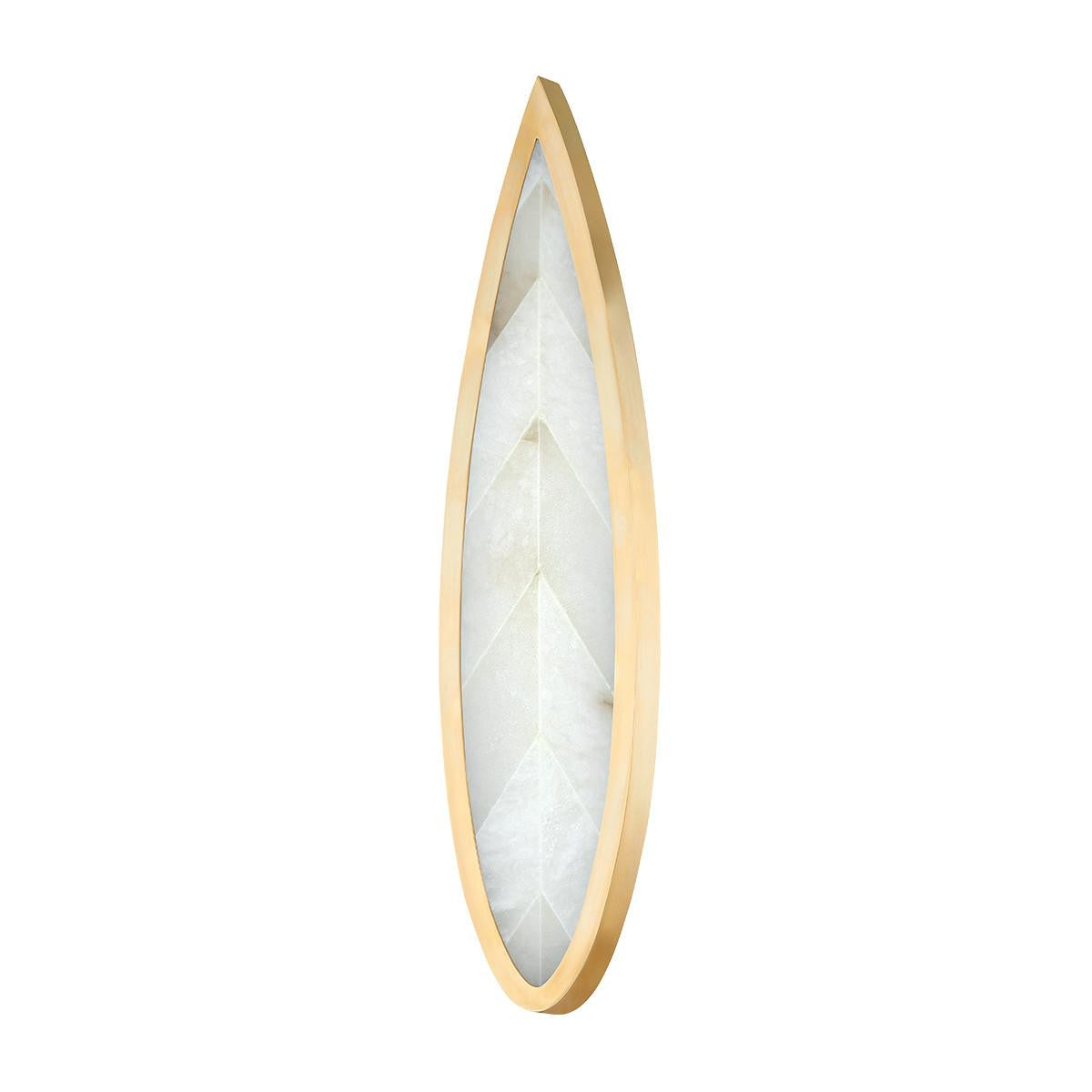 Corbett Havasu LED Wall Sconce Vintage Brass