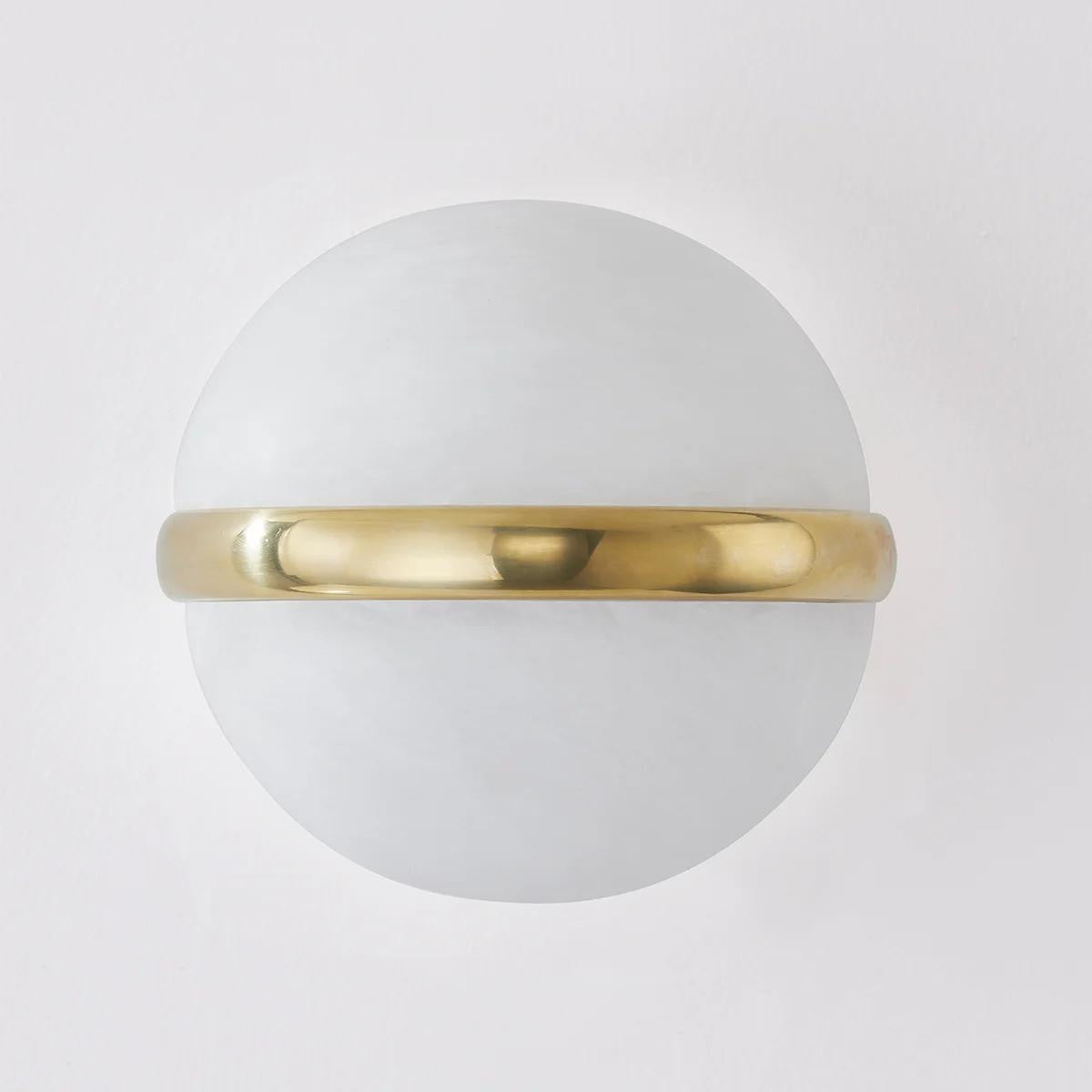 Corbett Kyomi Wall Sconce, 2-Light, LED, Vintage Brass, 7.75"H (353-02-VB 95ET)