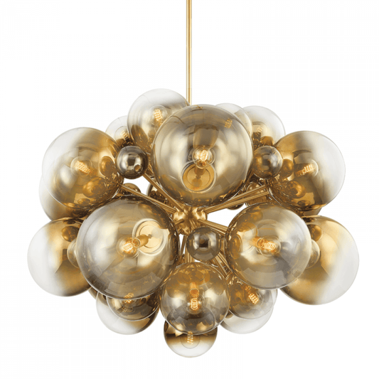 Corbett Kyoto Chandelier Brass