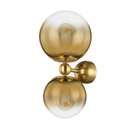 Corbett Kyoto Wall Sconce Brass