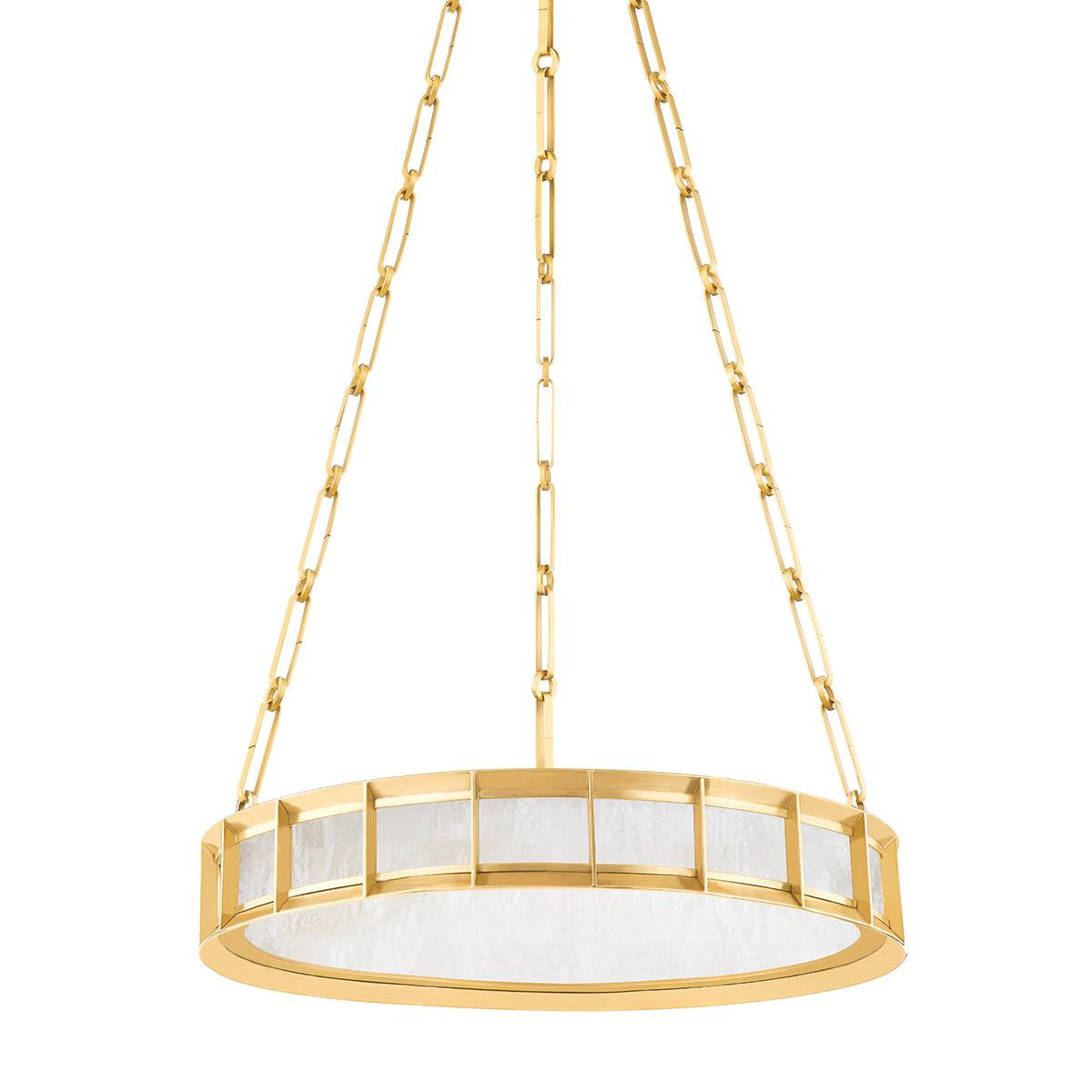 Corbett Leda Chandelier Vintage Brass