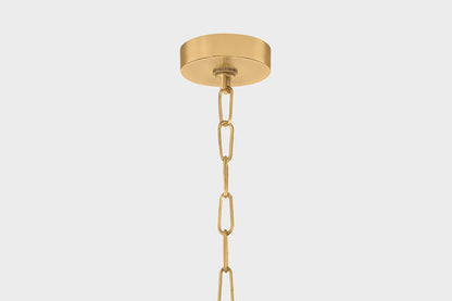 Corbett Arles 19.25" Chandelier Vintage Brass