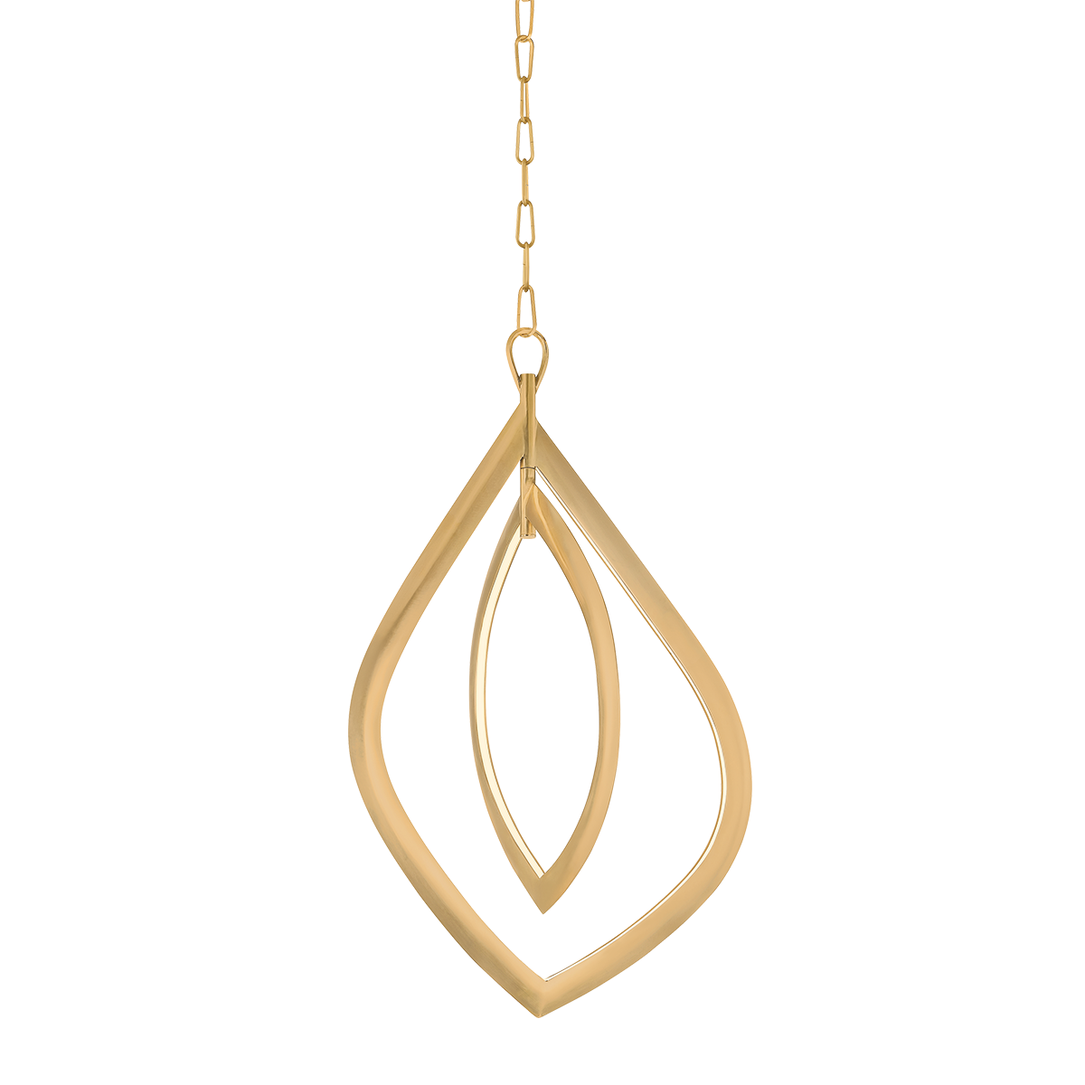 Corbett Arles 19.25" Chandelier Vintage Brass