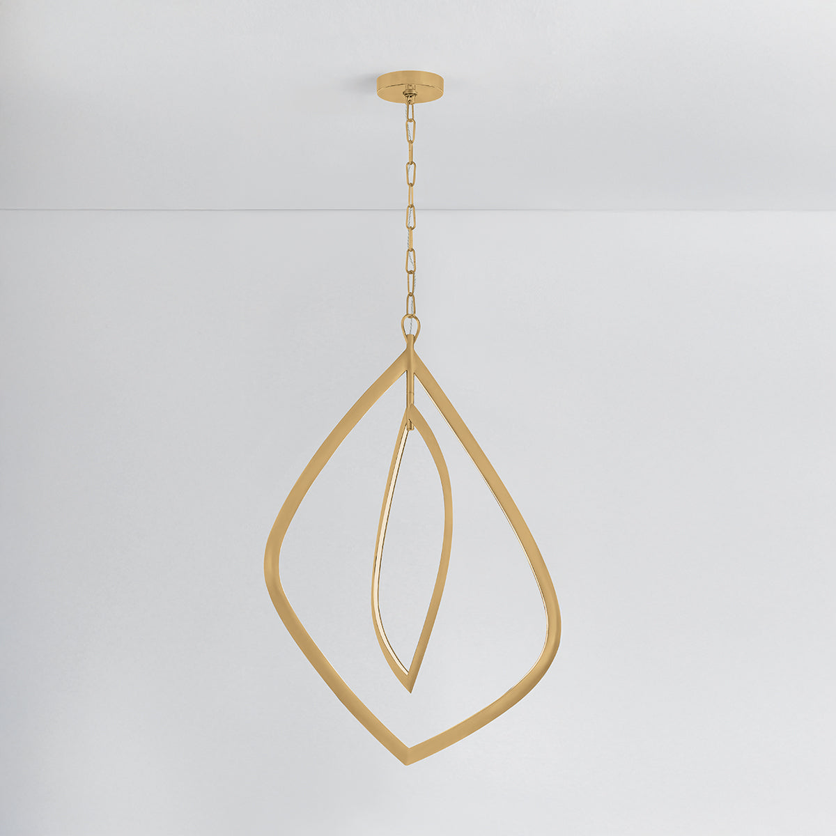 Corbett Arles 29" Chandelier Vintage Brass
