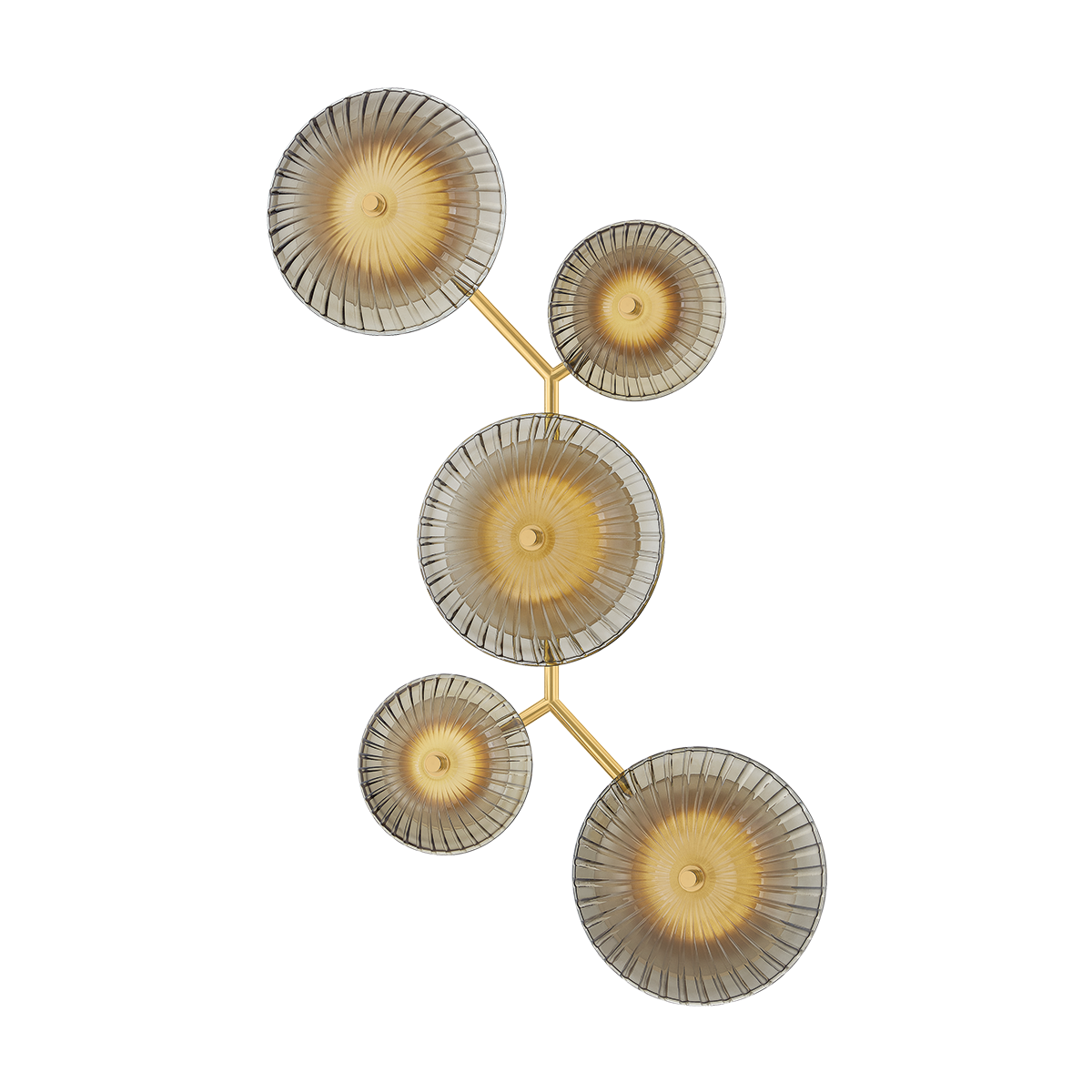 Corbett Birmingham Wall Sconce Vintage Polished Brass
