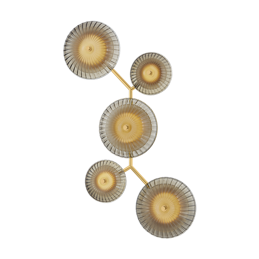 Corbett Birmingham Wall Sconce Vintage Polished Brass