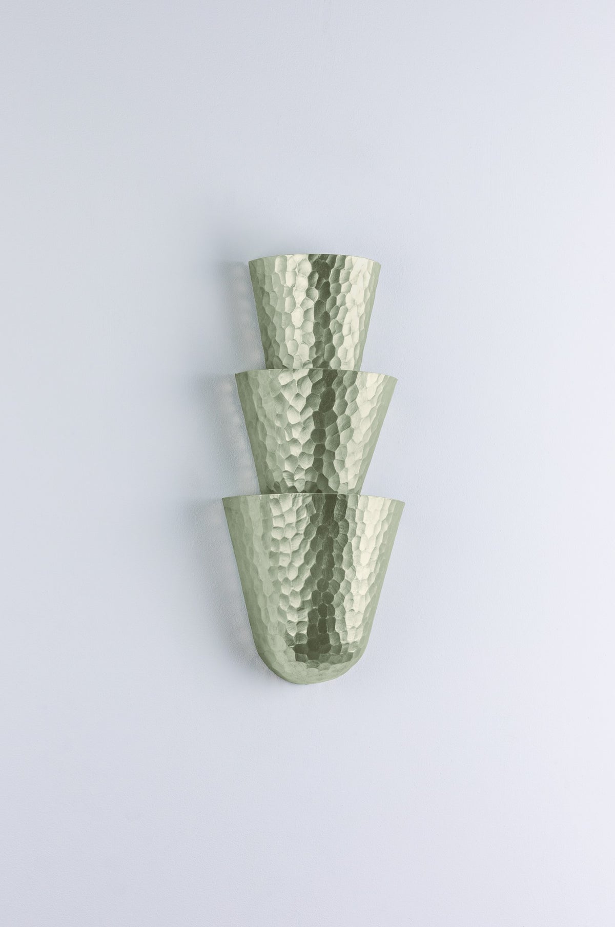 Corbett Bucharest Wall Sconce Warm Silver Leaf