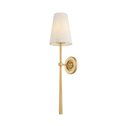 Corbett Cadiz 1-Light Wall Sconce Vintage Brass