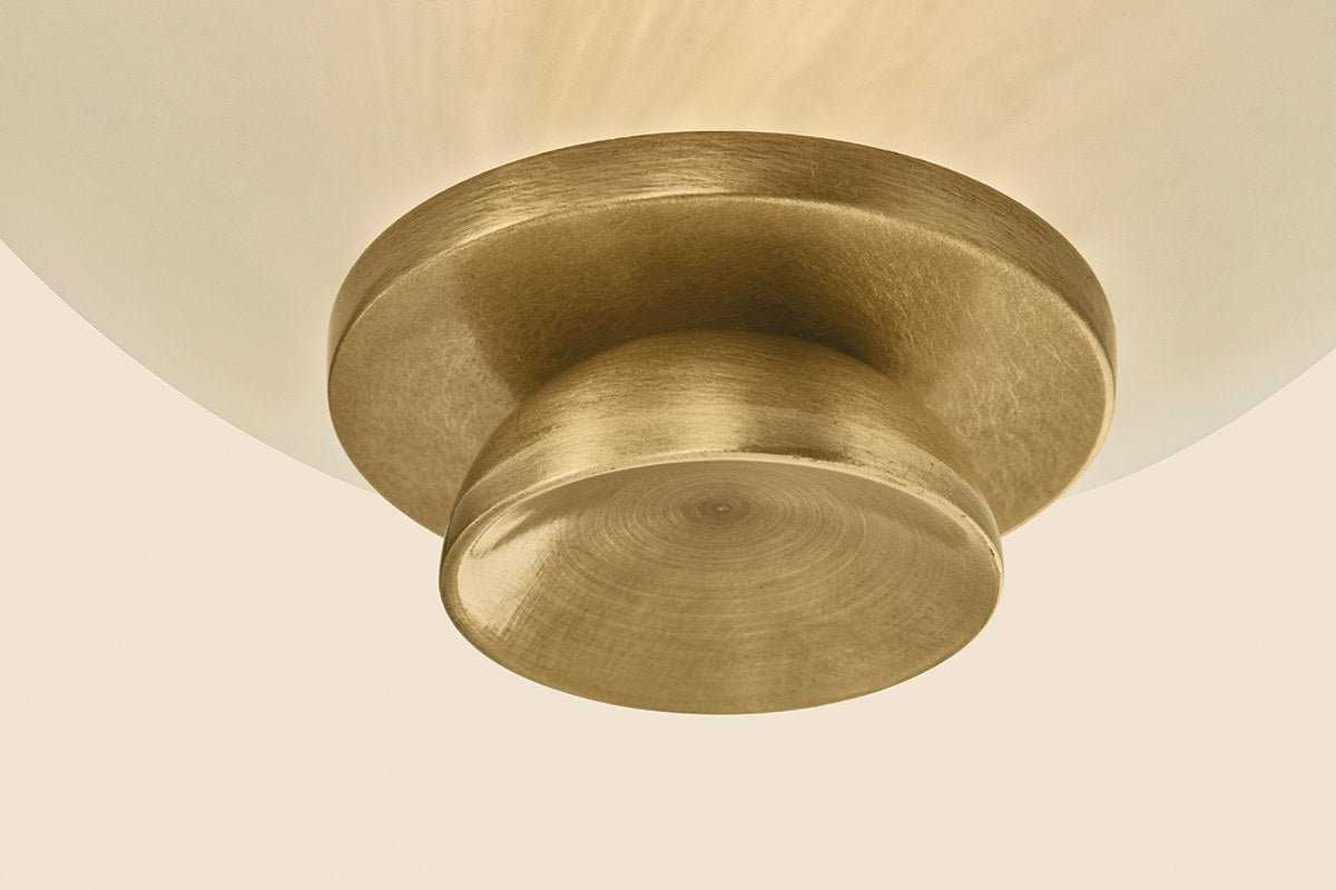 Corbett Corda Linear Chandelier Vintage Brass