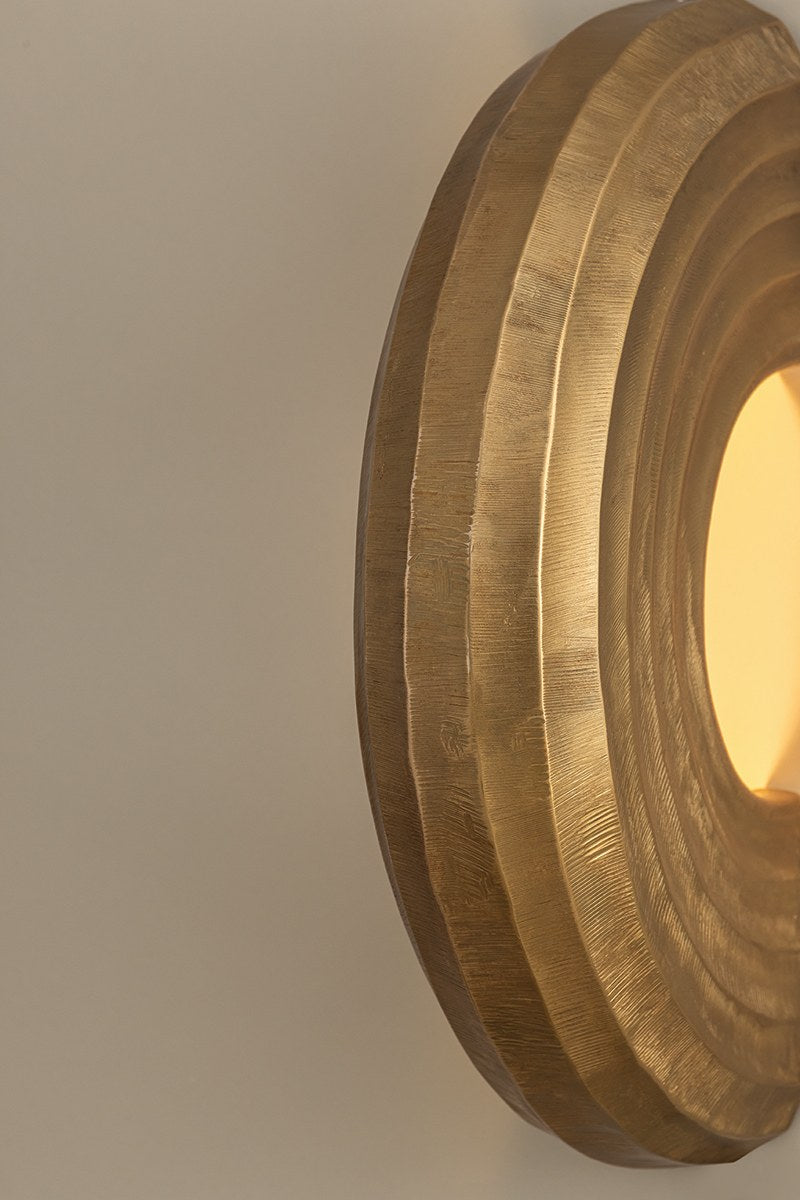 Corbett Enko Wall Sconce Vintage Brass