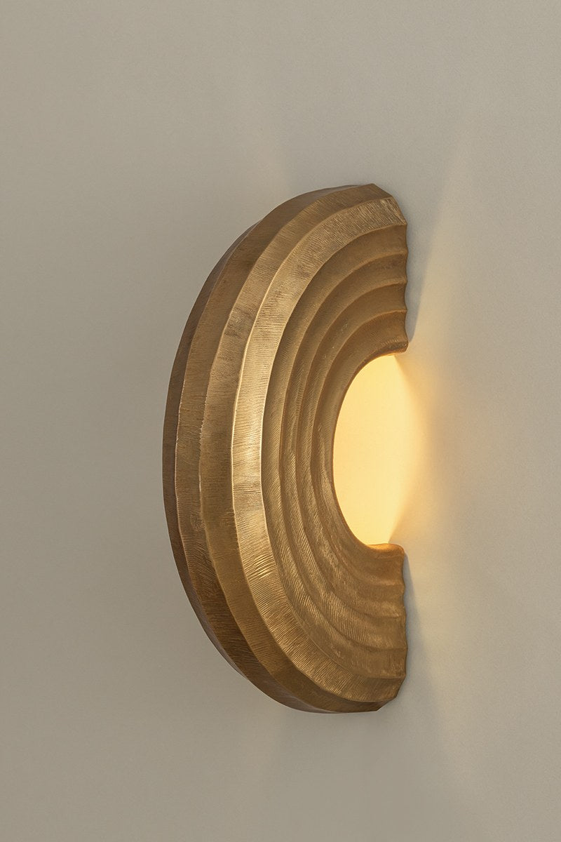 Corbett Enko Wall Sconce Vintage Brass