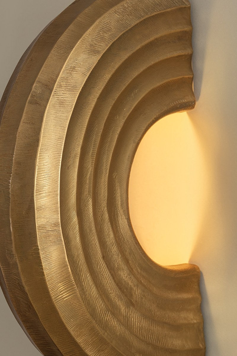 Corbett Enko Wall Sconce Vintage Brass