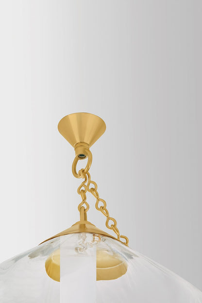 Corbett Fiorello Chandelier Vintage Polished Brass