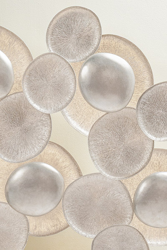 Corbett Fistral 7-Light Semi-Flush Mount Textured Warm Silver Leaf