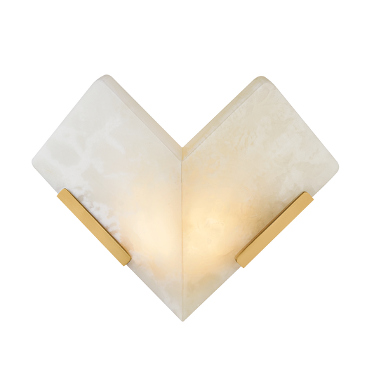 Corbett Geo 13.25" Wall Sconce Vintage Brass