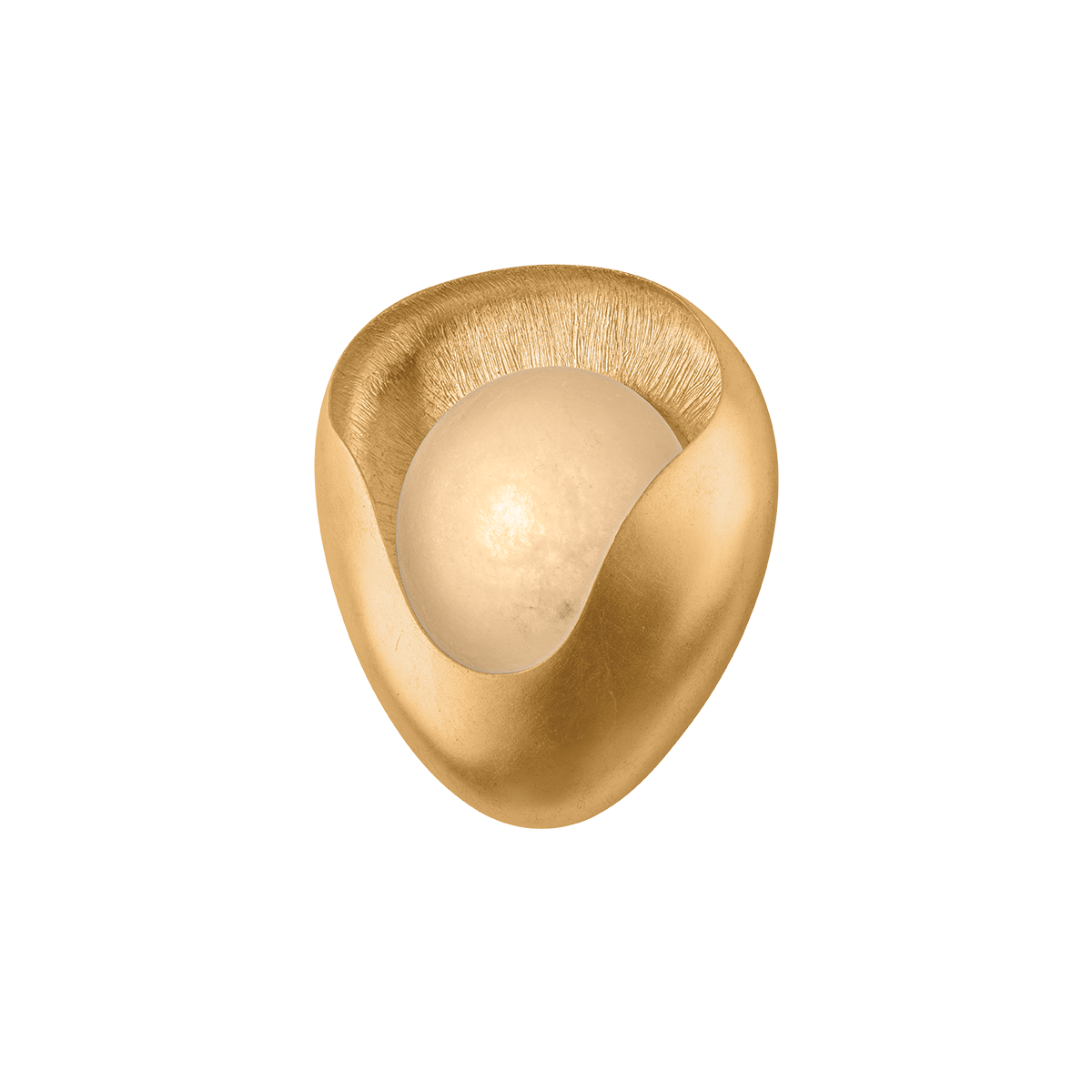 Corbett Hina Wall Sconce Vintage Gold Leaf