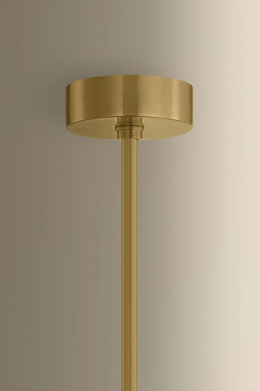 Corbett Hydra Linear Chandelier Vintage Brass