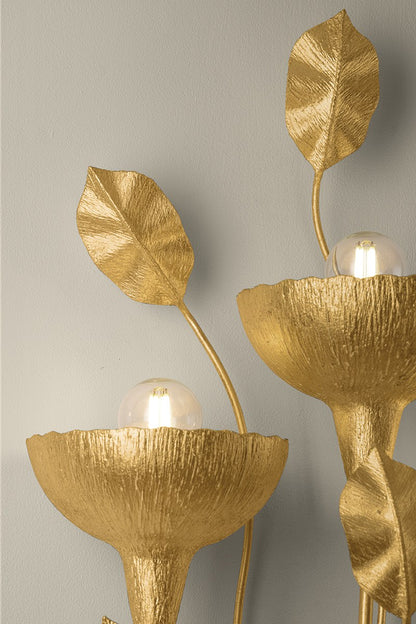 Corbett Innsbruck Wall Sconce Vintage Gold Leaf