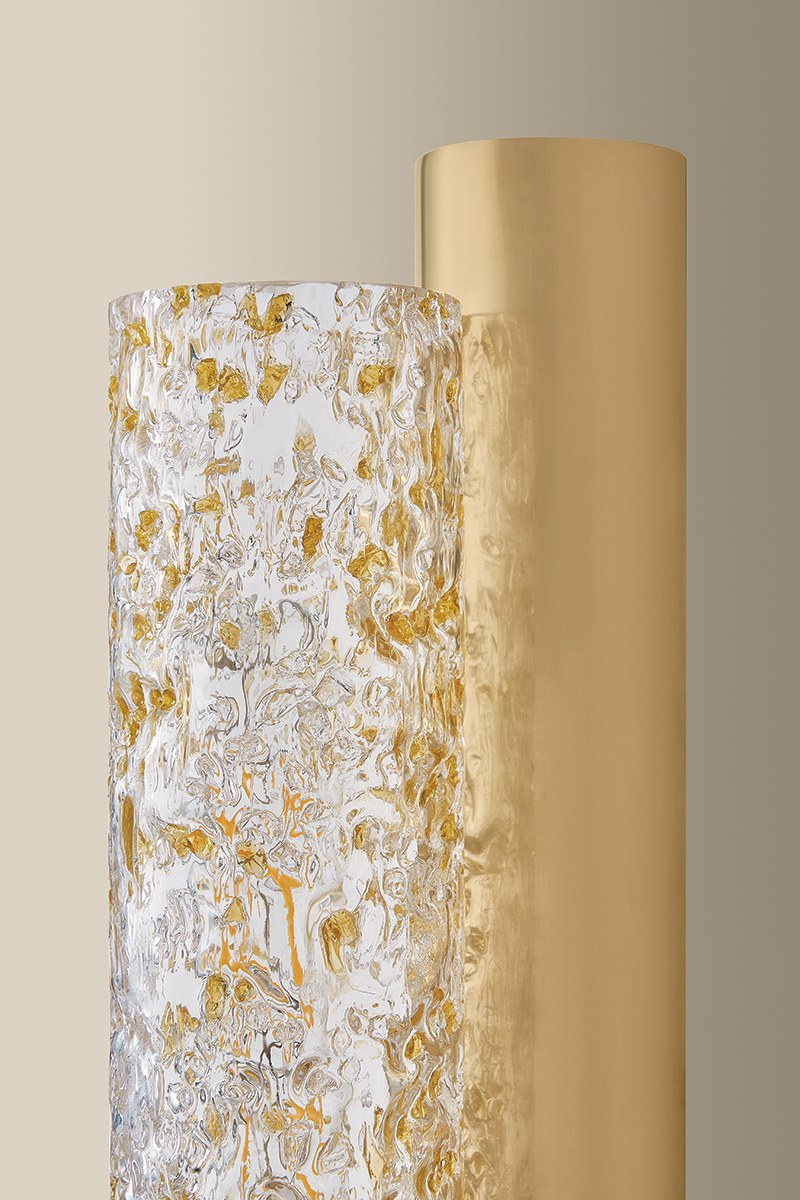 Corbett Ivalo 2-Light Wall Sconce Vintage Brass