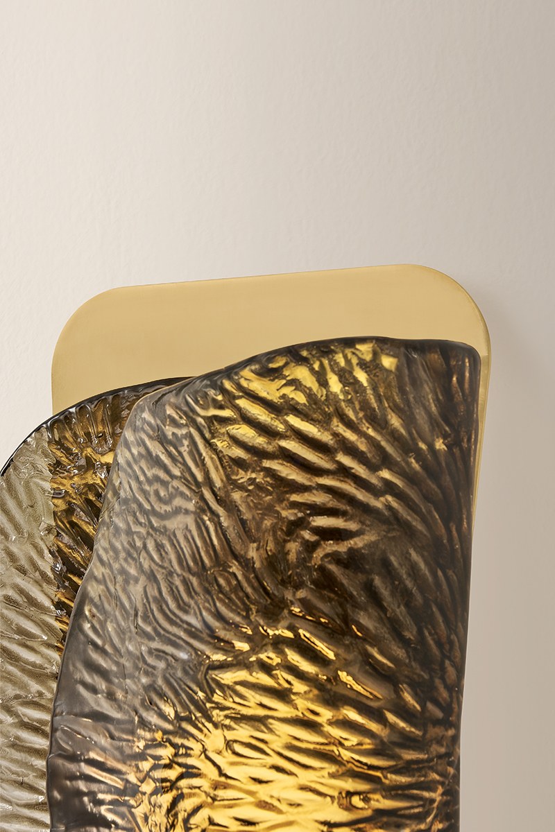 Corbett Klara Wall Sconce Vintage Brass