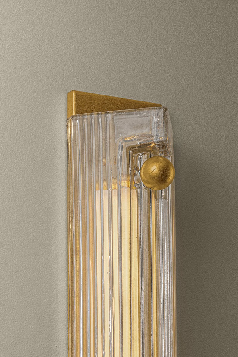 Corbett Konstanze Wall Sconce Vintage Gold Leaf