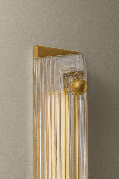 Corbett Konstanze Wall Sconce Vintage Gold Leaf