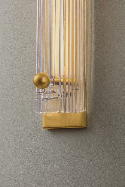 Corbett Konstanze Wall Sconce Vintage Gold Leaf