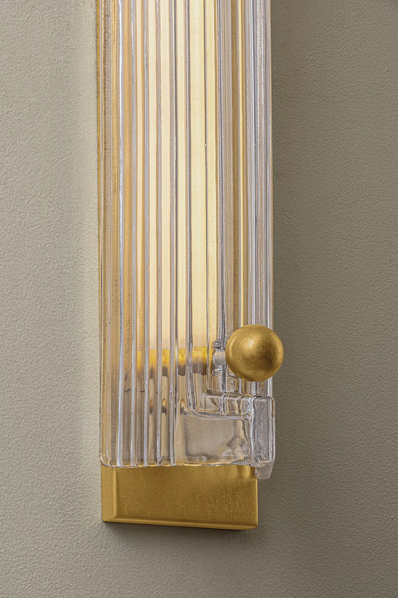 Corbett Konstanze Wall Sconce Vintage Gold Leaf