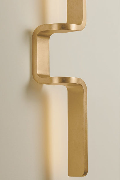 Corbett Lazio Wall Sconce Vintage Gold Leaf