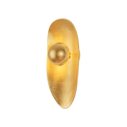 Corbett Meena Wall Sconce Vintage Gold Leaf