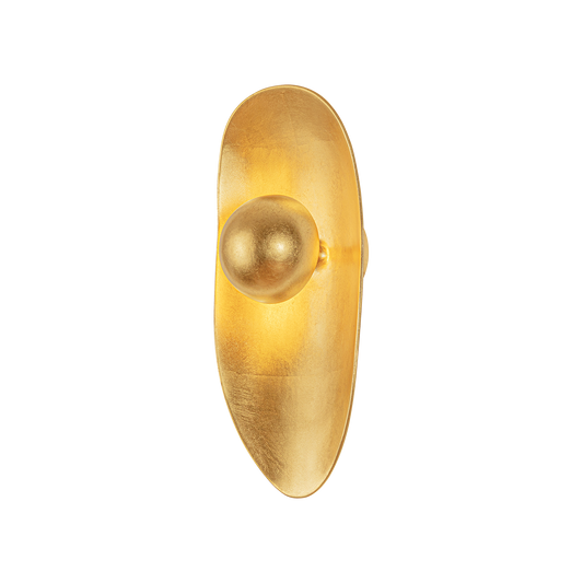 Corbett Meena Wall Sconce Vintage Gold Leaf