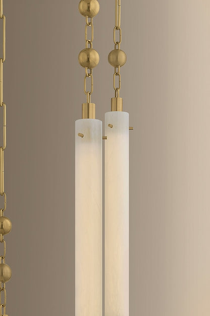 Corbett Parigi 39.25" Chandelier Vintage Brass