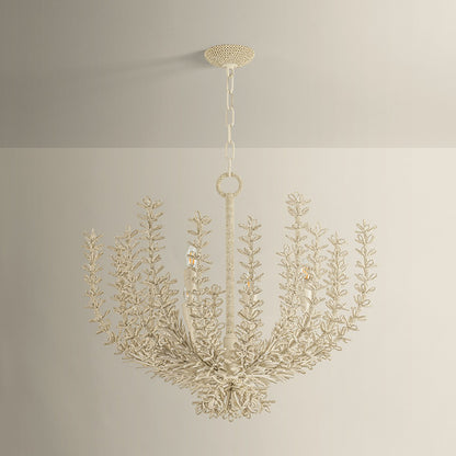 Corbett Pedrillo 6-Light Chandelier Cream Plaster