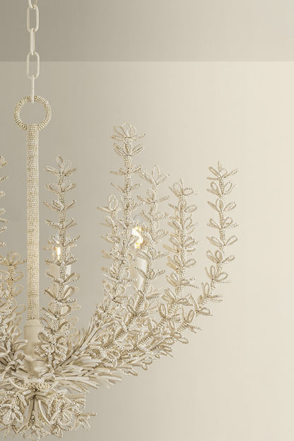Corbett Pedrillo 6-Light Chandelier Cream Plaster
