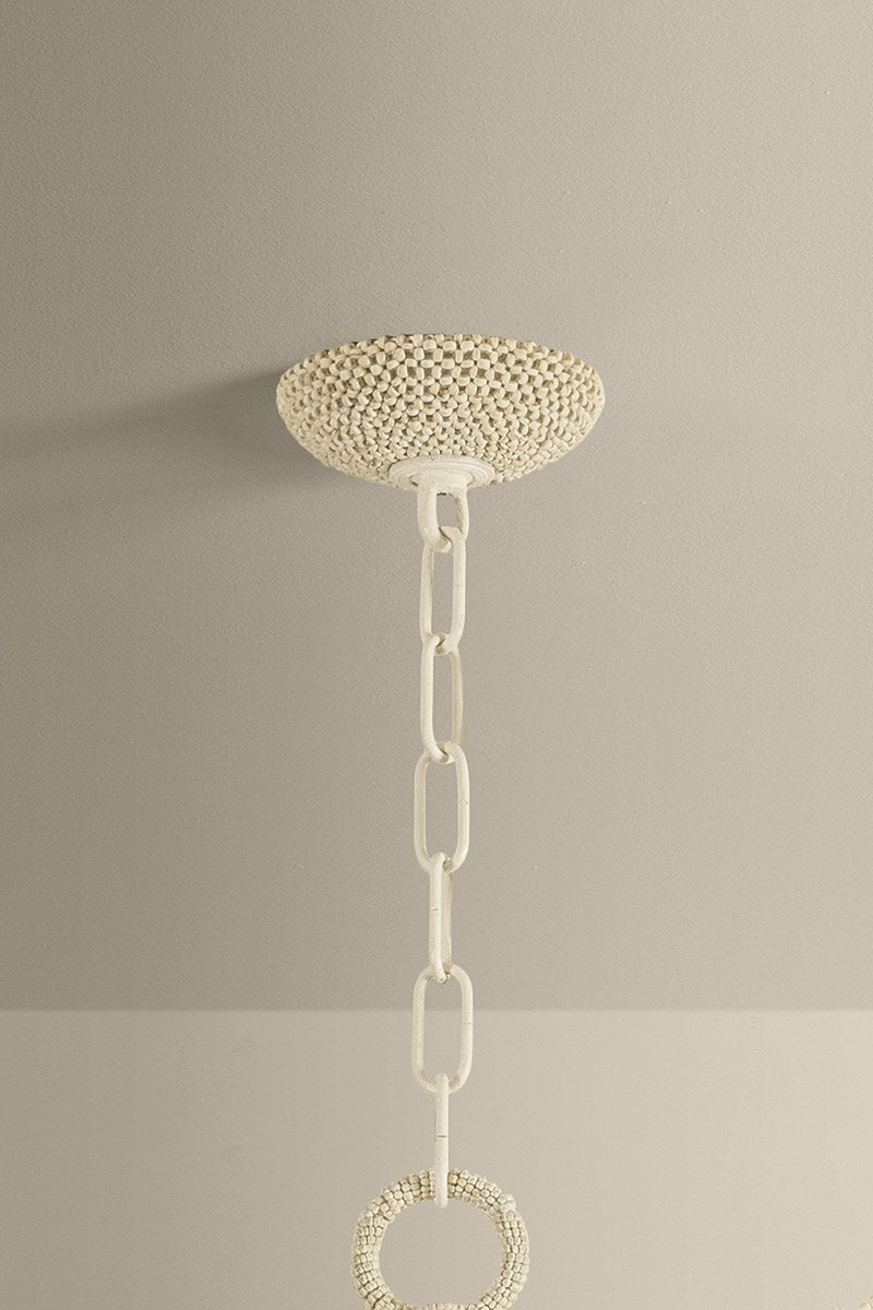 Corbett Pedrillo 6-Light Chandelier Cream Plaster