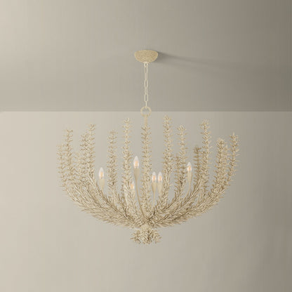 Corbett Pedrillo 8-Light Chandelier Cream Plaster