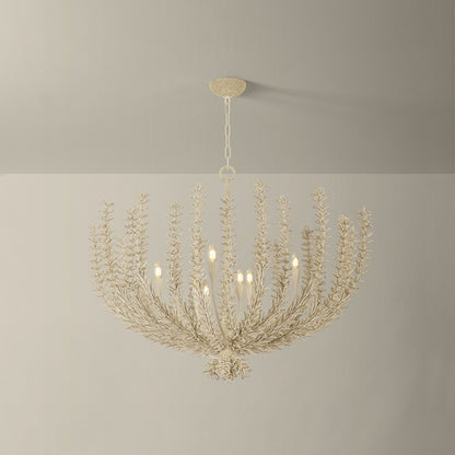 Corbett Pedrillo 8-Light Chandelier Cream Plaster