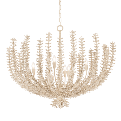 Corbett Pedrillo 8-Light Chandelier Cream Plaster