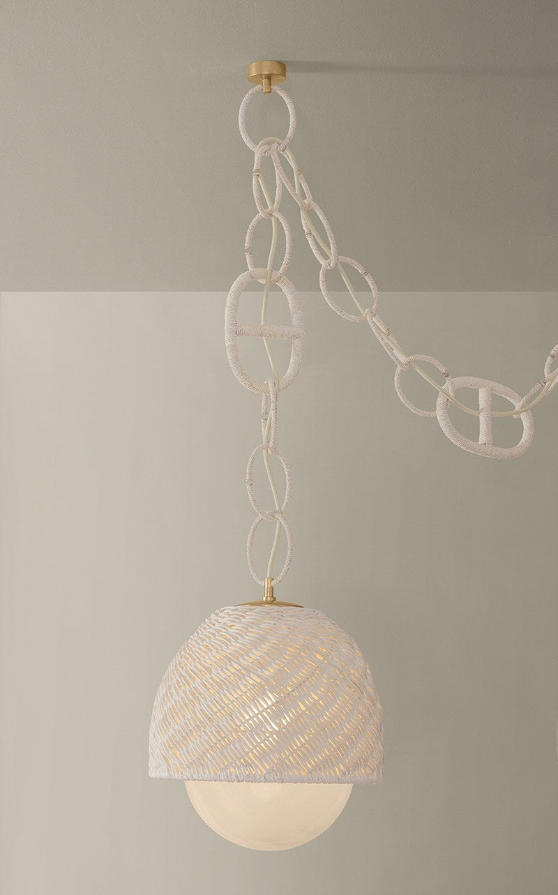 Corbett Piasu Chandelier Champagne Leaf
