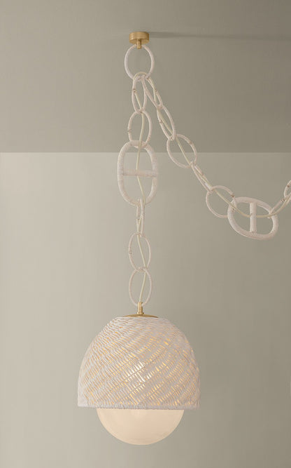 Corbett Piasu Chandelier Champagne Leaf