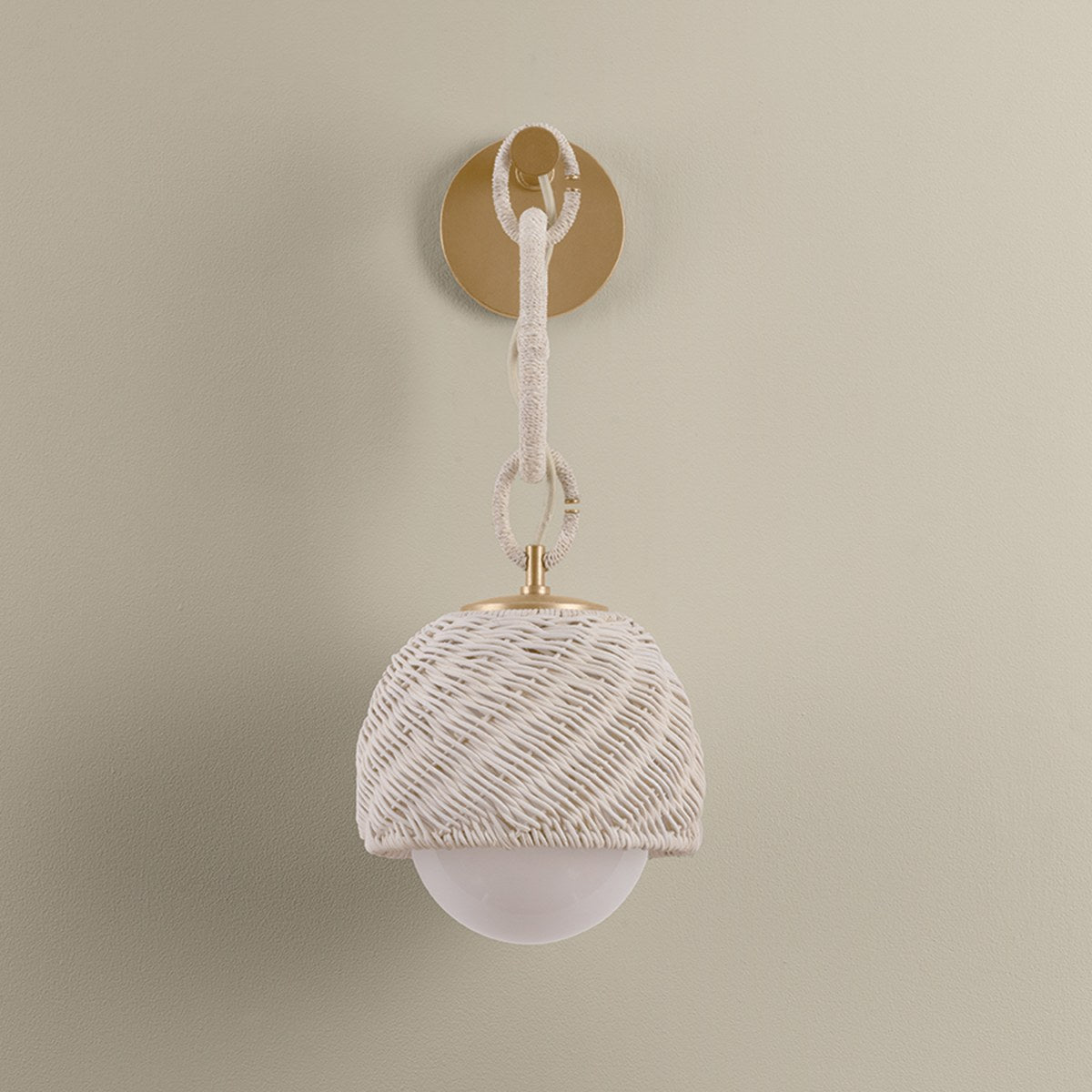 Corbett Piasu Wall Sconce Champagne Leaf