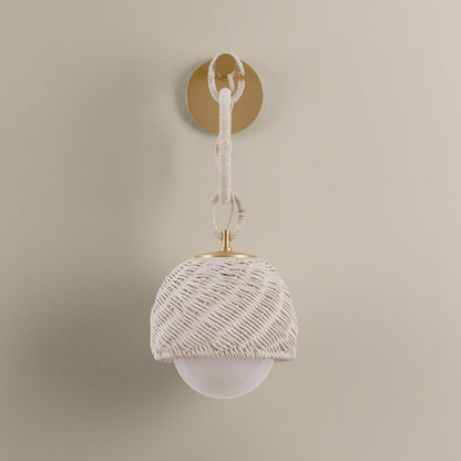 Corbett Piasu Wall Sconce Champagne Leaf