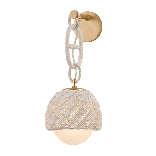 Corbett Piasu Wall Sconce Champagne Leaf